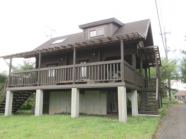 ログハウス 施工後